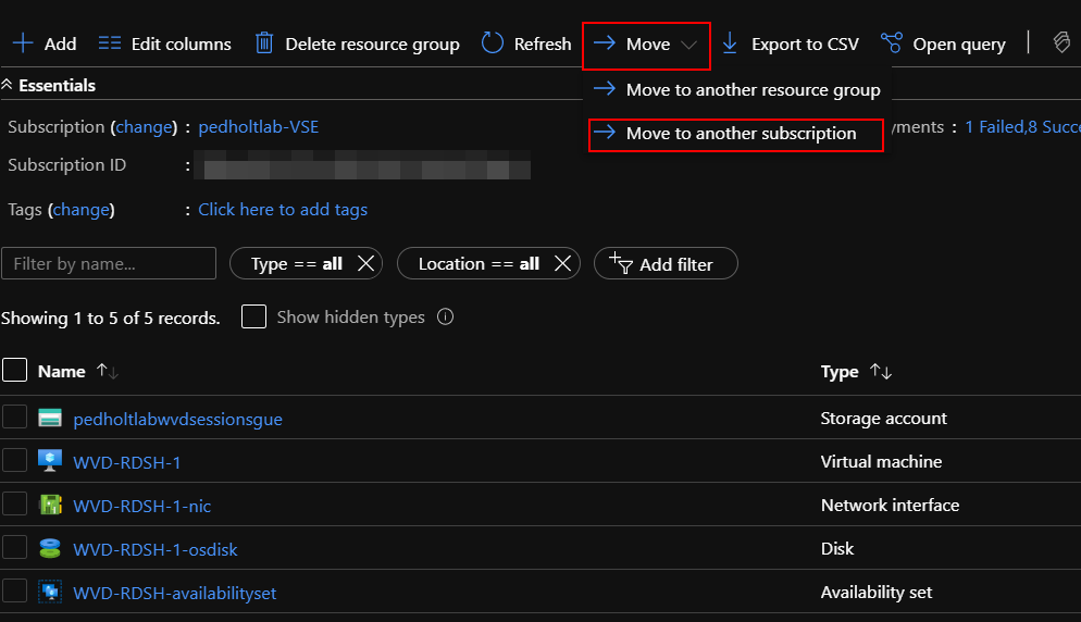 Migrate between Azure subscriptions like a pro